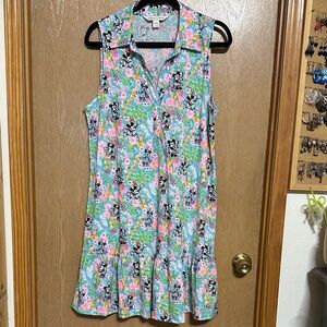 Lilly Pulitzer Hearts Disney Reigan dress.